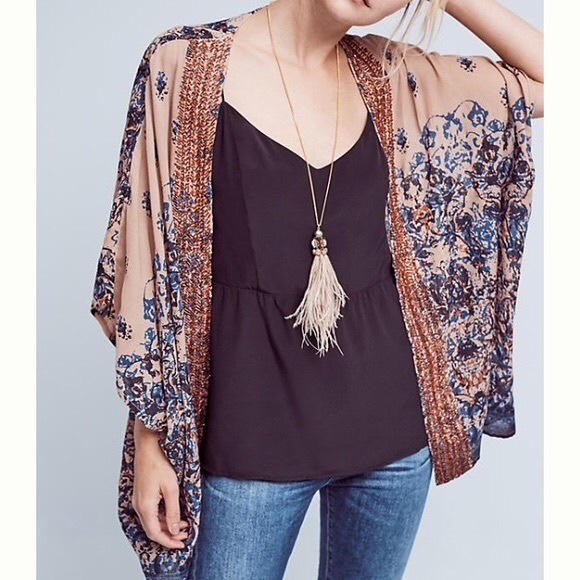 Anthropologie Other - Anthropologie Kimono by Beautiful Stories